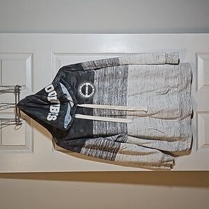 Xersion Hoodie Pullover Camo White Gray Good Vibes Size 0X Plus